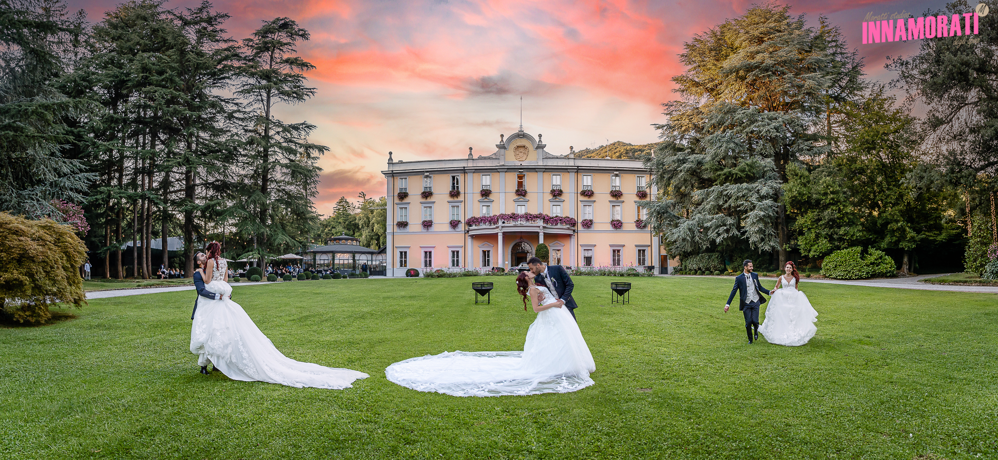 Villa Acquaroli panoramica della location