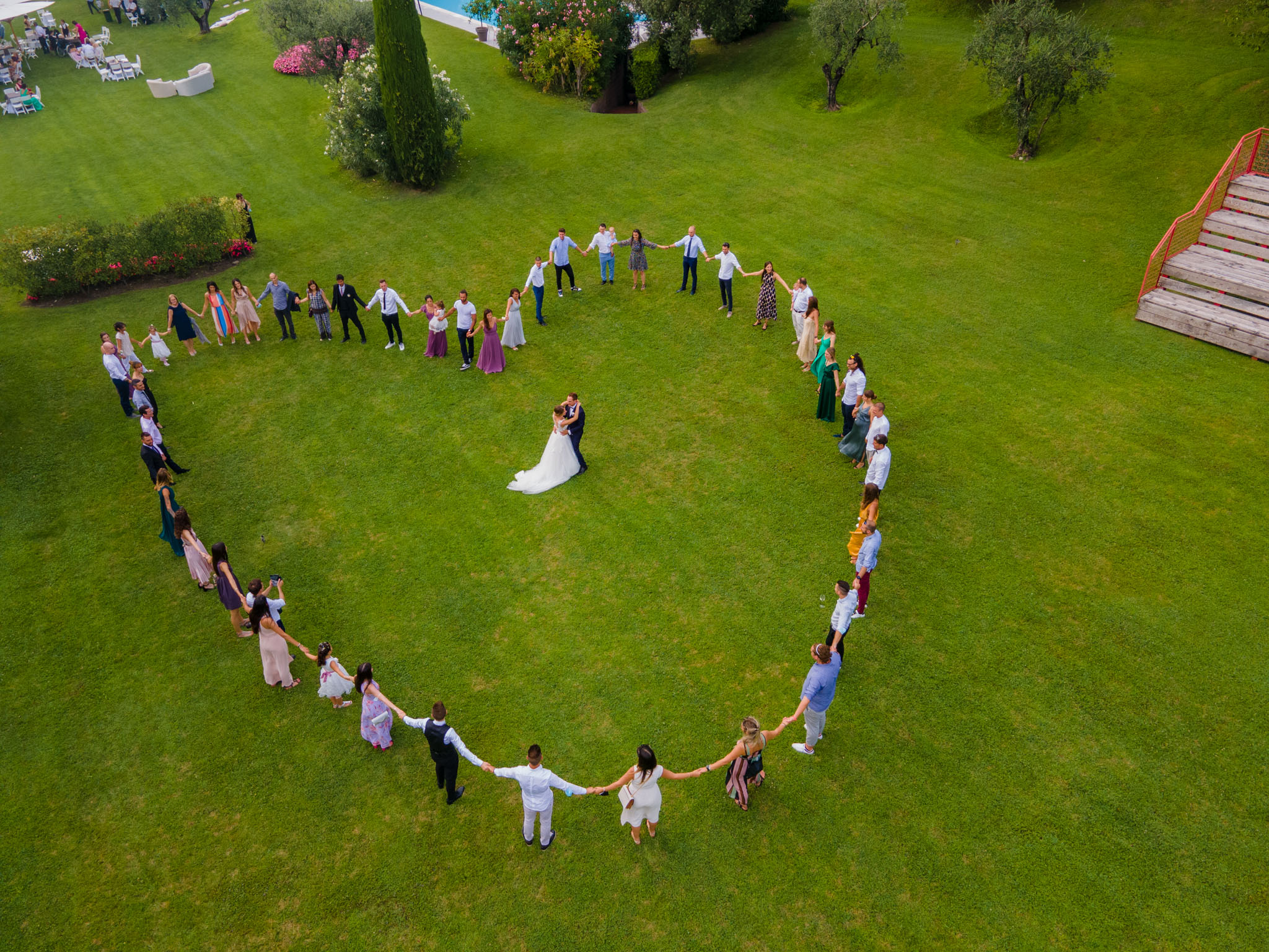 Casa di papi Drone al Matrimonio