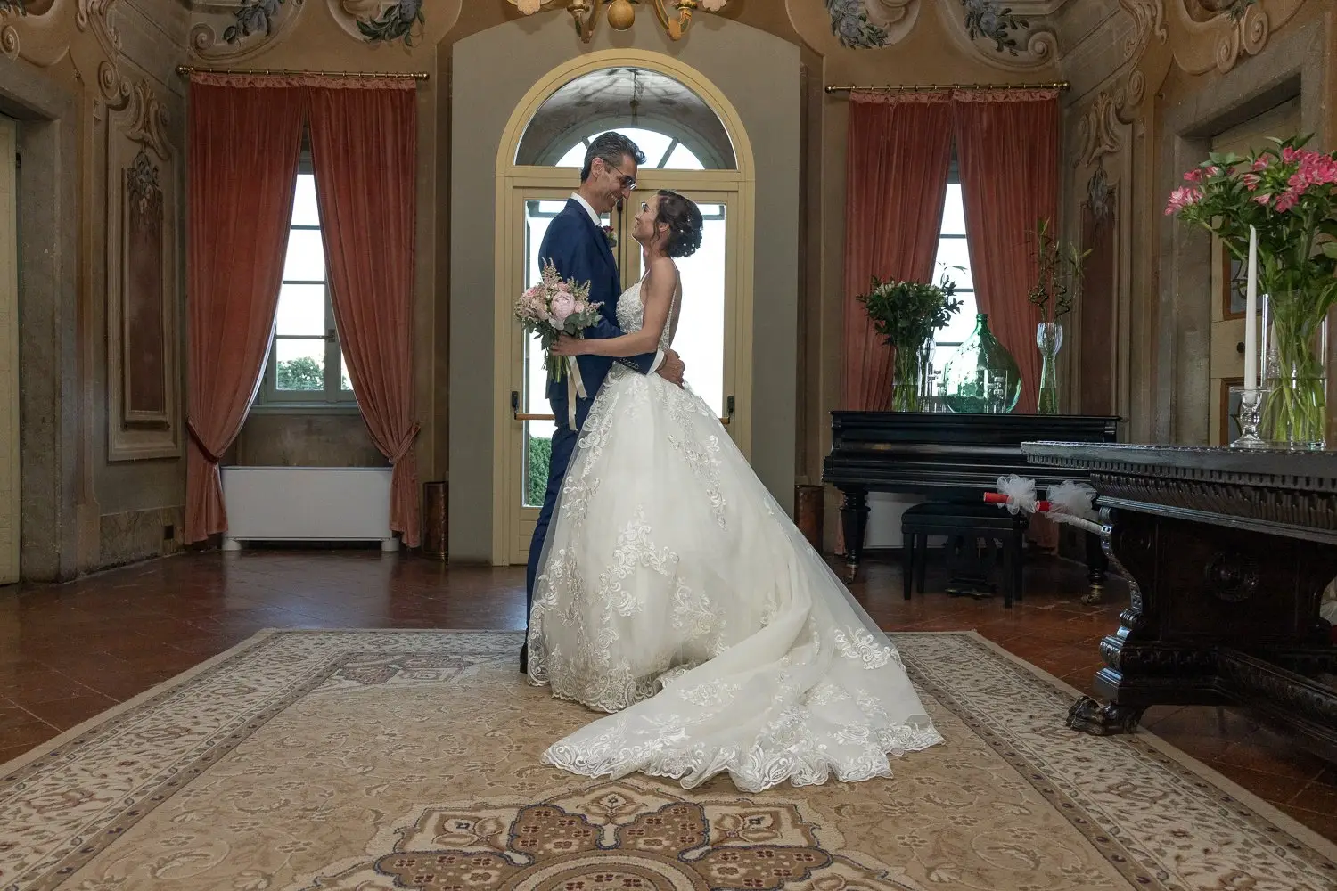 Simona e Daniele Wedding Villa Canton Trescore Location Villa Canton